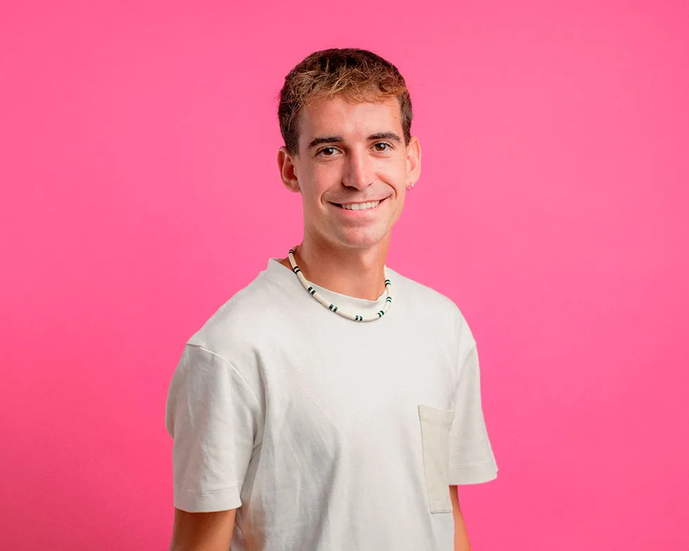 Retrato de Ignacio para a sección de testemuños de Enki.