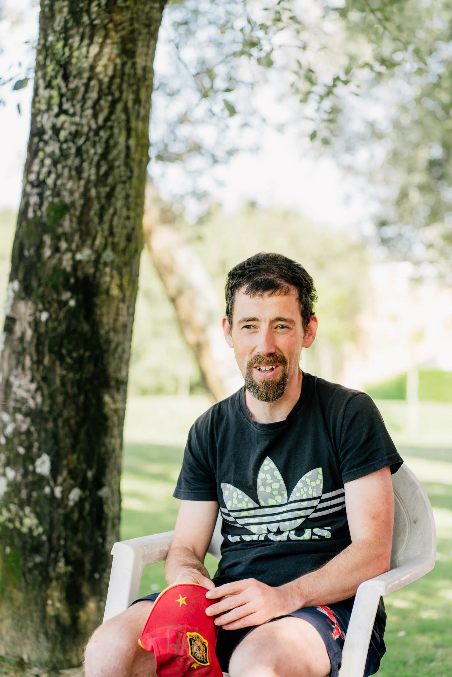 Retrato de Víctor para a sección de testemuños de Enki.