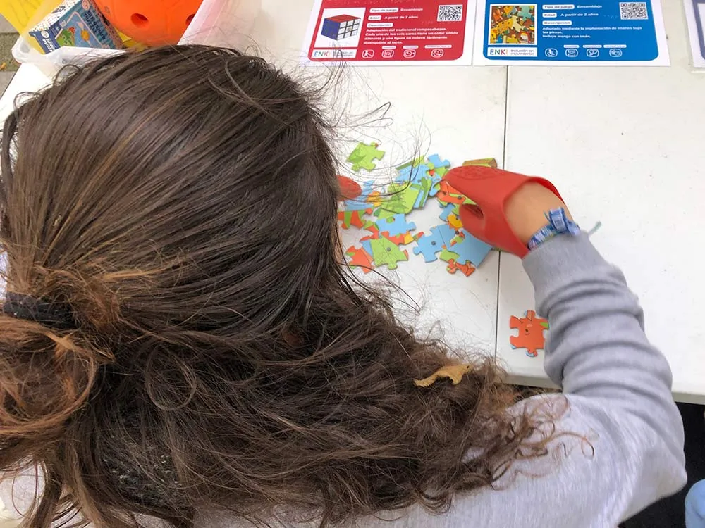 Obradoiro de xoguetes inclusivos.